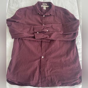 Men casual button down shirt!